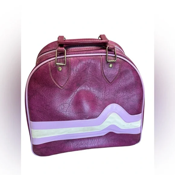 Vintage Purple Don Carter Bowling Bag - Picture 3 of 8